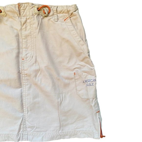 American Eagle Cargo Mini Skirt Size 0 - Picture 2 of 4